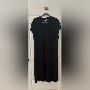 J Jill long Black Dress